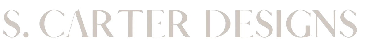 S. Carter Design Logo